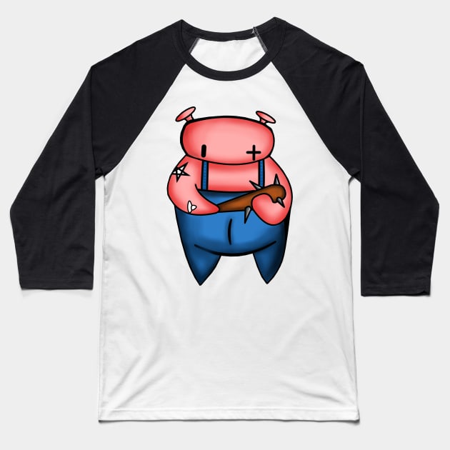 chub thug Baseball T-Shirt by rickie23ud